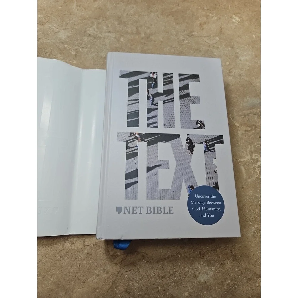 NET, The TEXT Bible, Hardcover, Comfort Print Wide Margins‎ Journaling Bible